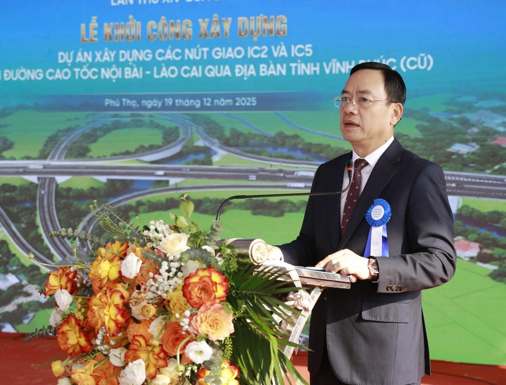 Phú Thọ: Khởi công Dự án đầu tư xây dựng nút giao IC2 và IC5