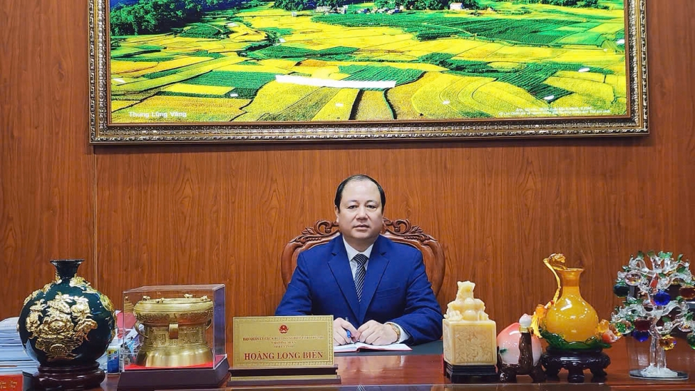 Ông Hoàng Long Biên, Trưởng Ban Quản lý các khu công nghiệp tỉnh Phú Thọ.