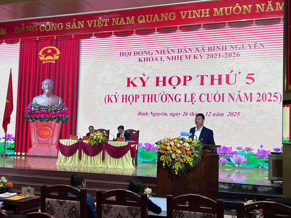 Phú Thọ: Kỳ họp thứ 5 HĐND xã Bình Nguyên thông qua nhiều nội dung quan trọng