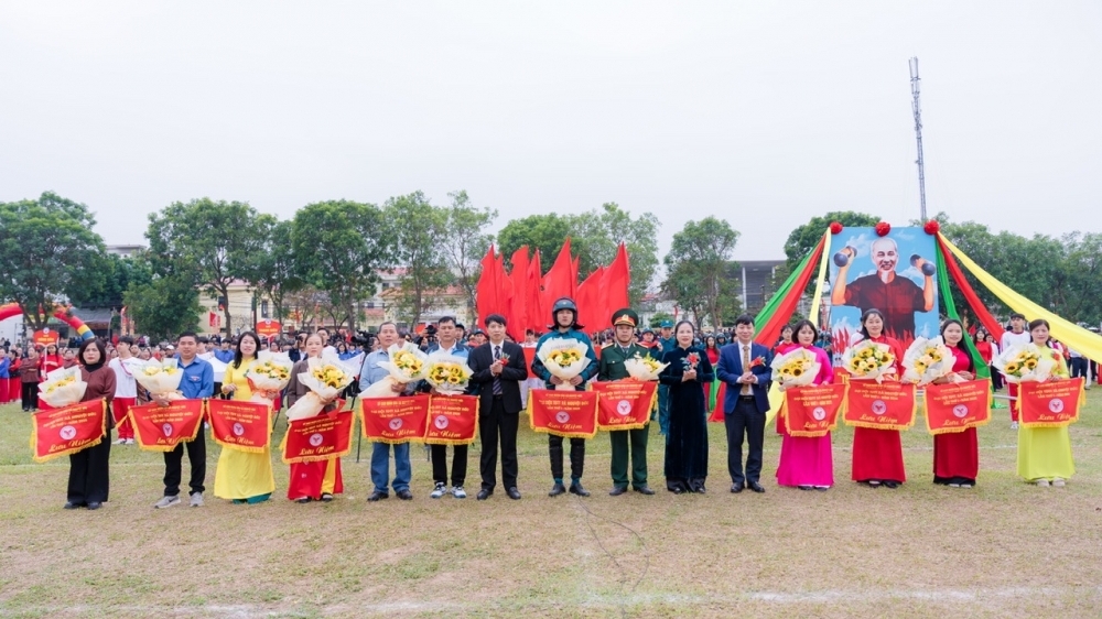 Phú Thọ: Sôi nổi Đại hội TDTT xã Nguyệt Đức lần thứ I năm 2025
