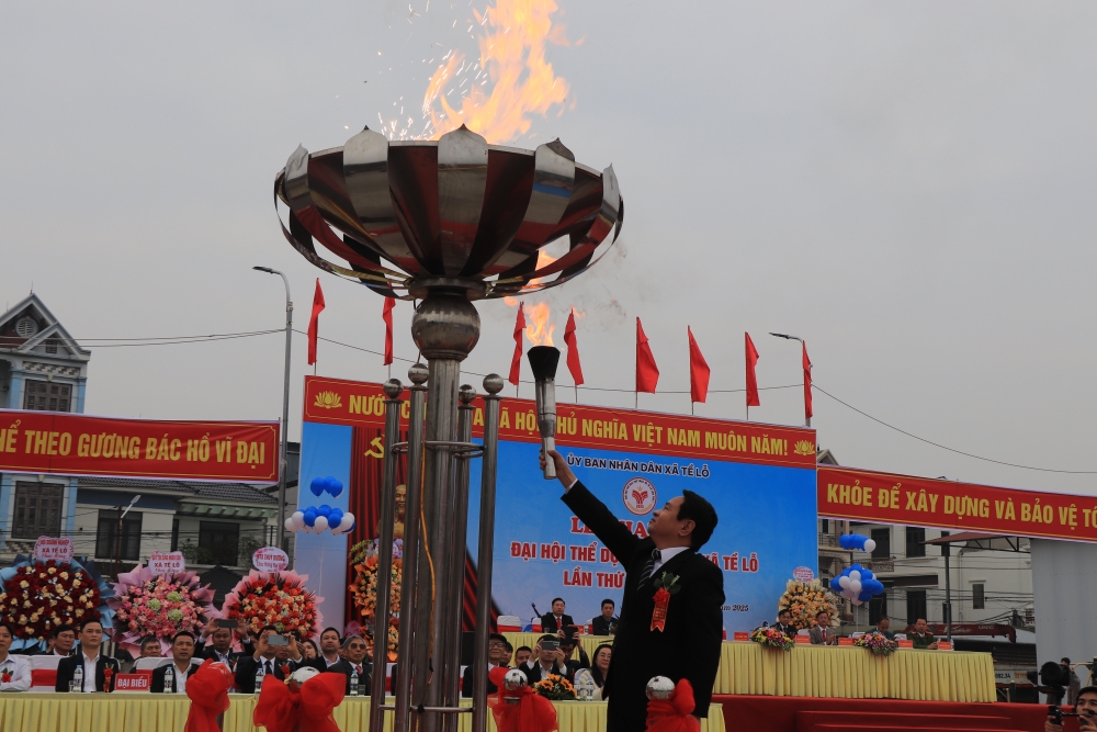 Phú Thọ: Sôi nổi Đại hội TDTT xã Tề Lỗ lần thứ I năm 2025 Phú Thọ: Sôi nổi Đại hội TDTT xã Tề Lỗ lần thứ I năm 2025