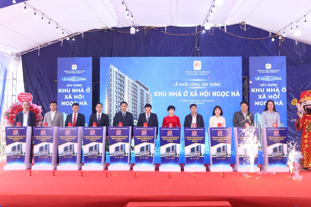 Phú Thọ: Khởi công Dự án Khu nhà ở xã hội Ngọc Hà Phú Thọ: Khởi công Dự án Khu nhà ở xã hội Ngọc Hà