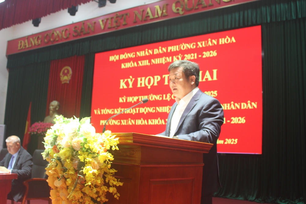 HĐND phường Xuân Hòa: Quyết nghị định hướng phát triển giai đoạn 2026 – 2030