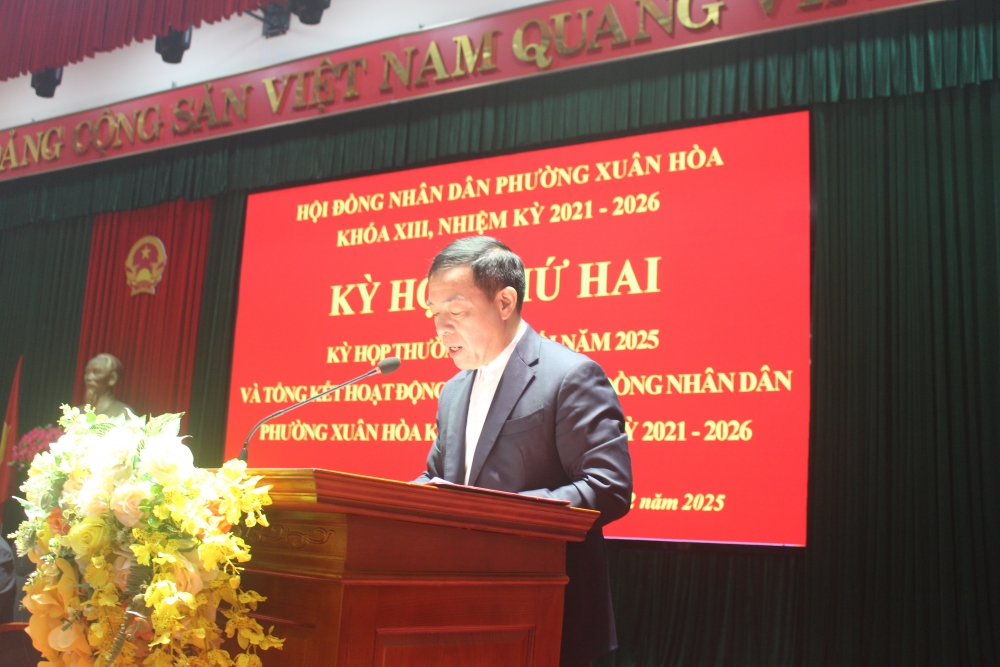 HĐND phường Xuân Hòa: Quyết nghị định hướng phát triển giai đoạn 2026 – 2030