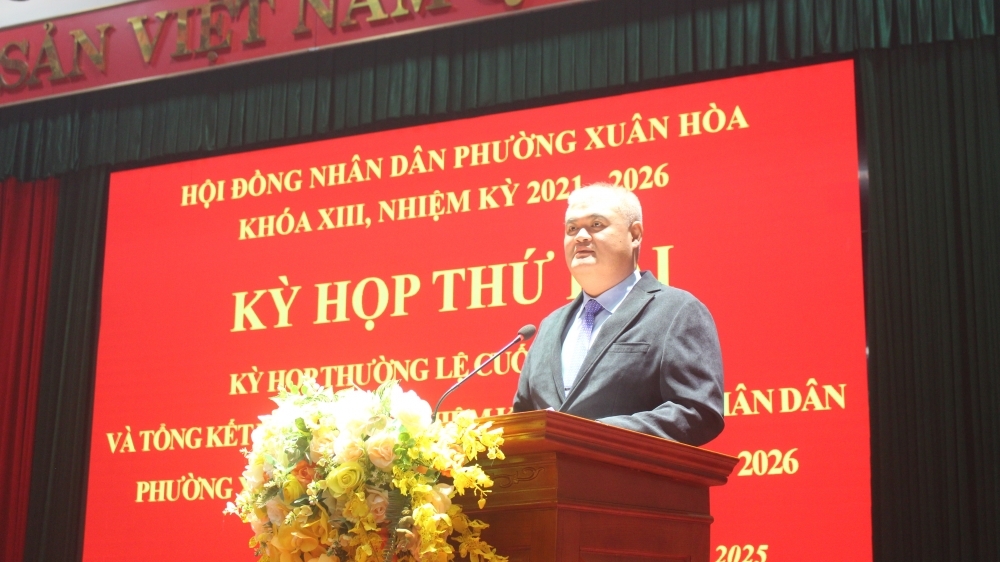 HĐND phường Xuân Hòa: Quyết nghị định hướng phát triển giai đoạn 2026 – 2030