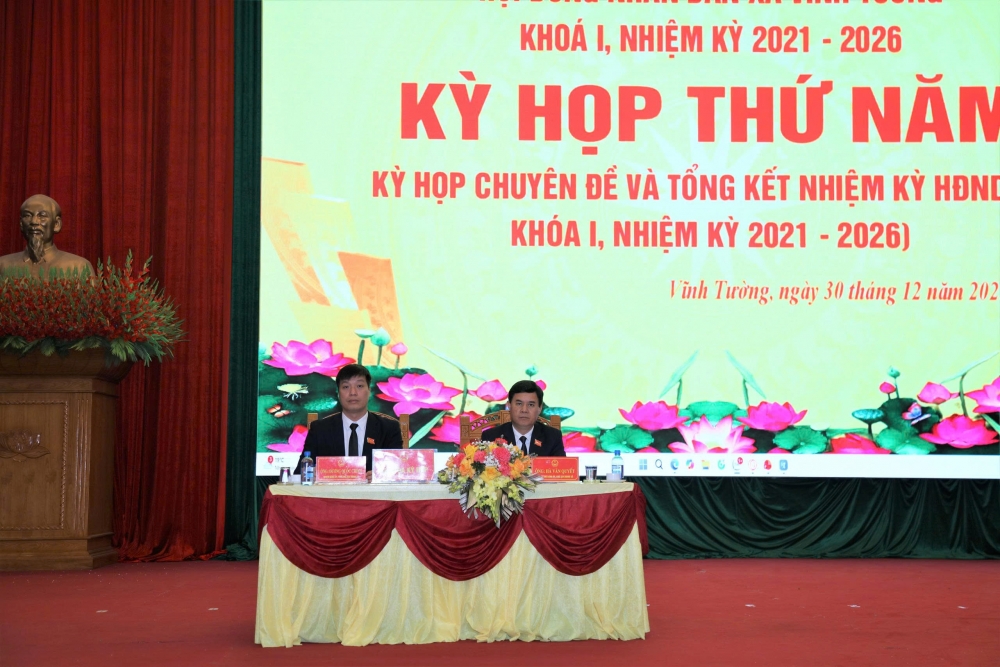 HĐND xã Vĩnh Tường thành lập Đoàn giám sát về quản lý, sử dụng tài sản công