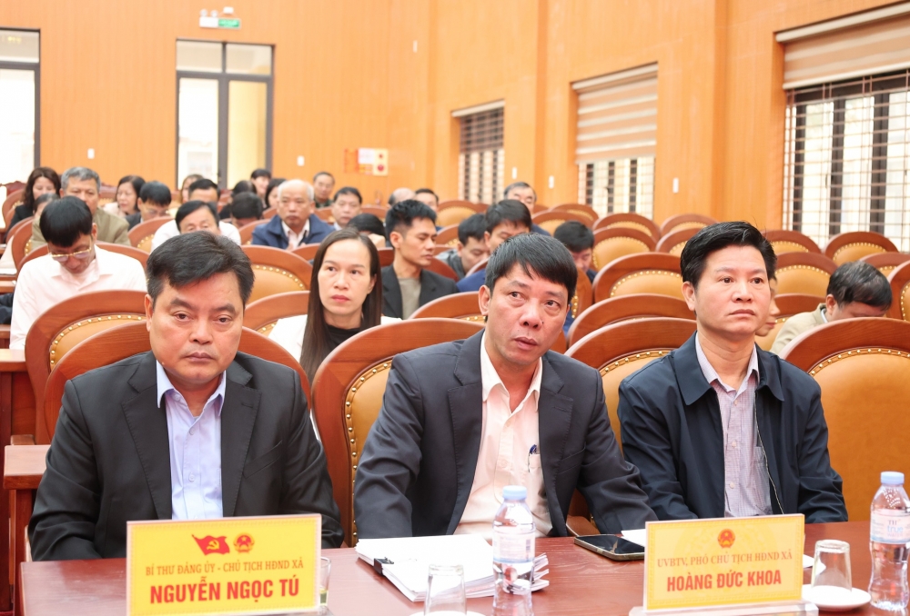 Xã Tam Hồng giao chỉ tiêu là mệnh lệnh hành động và lời hứa trước Nhân dân