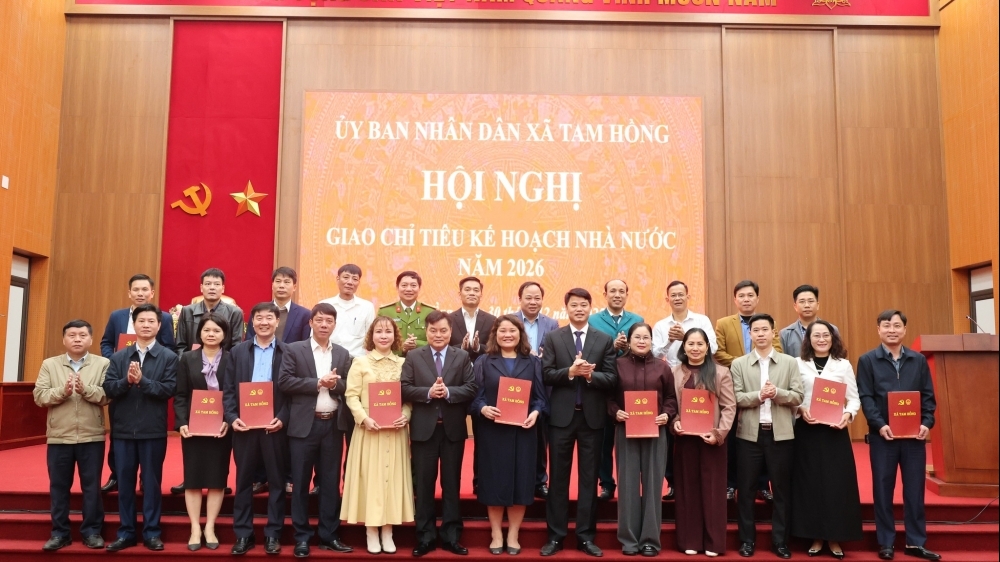 Xã Tam Hồng: Giao chỉ tiêu nhiệm vụ là mệnh lệnh hành động và lời hứa trước Nhân dân