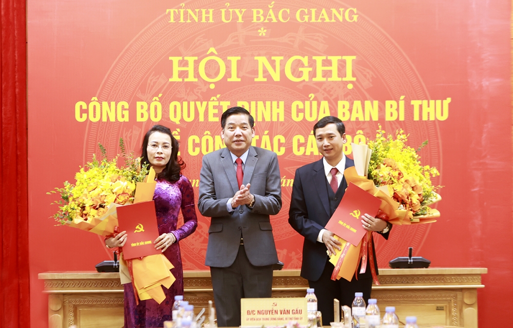 Ban Bí thư Trung ương Đảng chuẩn y nhân sự tỉnh Bắc Giang