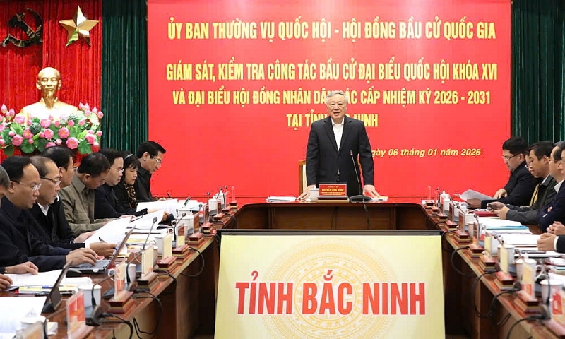 Phó Thủ tướng Thường trực làm việc với tỉnh Bắc Ninh về công tác bầu cử đại biểu Quốc hội và HĐND