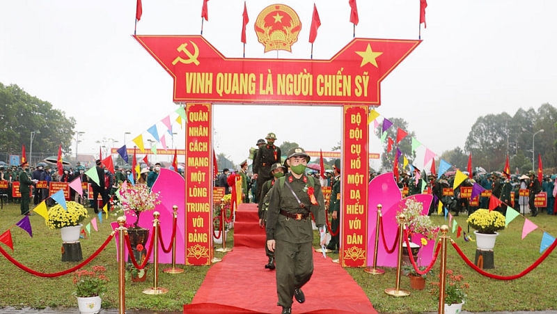 Bắc Ninh tổ chức trang trọng Lễ giao, nhận quân năm 2023