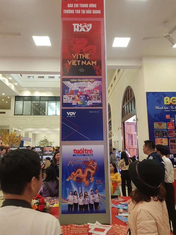 Bắc Giang: Khai mạc Hội báo xuân Giáp Thìn 2024