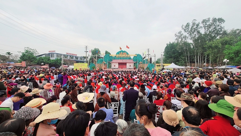 Bắc Giang: Hàng vạn du khách về dự Lễ hội Yên Thế