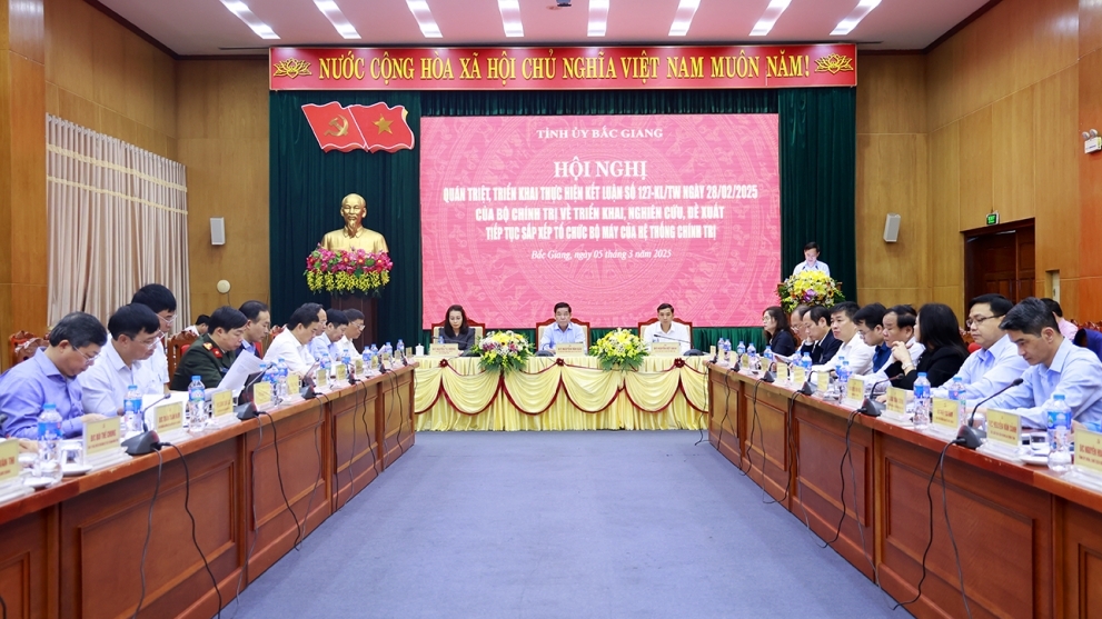 Bắc Giang quán triệt, triển khai Kết luận số 127 của Bộ Chính trị