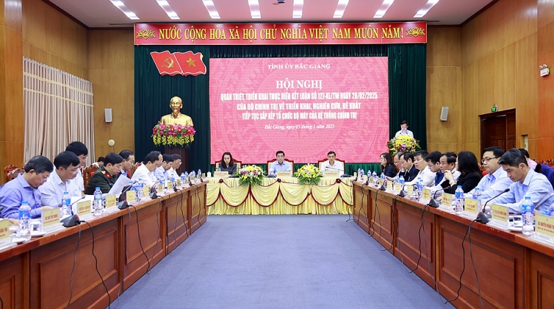 Bắc Giang quán triệt, triển khai Kết luận số 127 của Bộ Chính trị