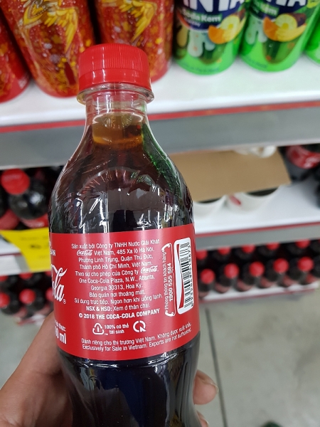 coca cola viet nam phan hoi ve dong chu khong duoc xuat khau