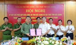 Công an tỉnh Bắc Giang và Cục thuế phối hợp phòng ngừa tội phạm trong lĩnh vực thuế