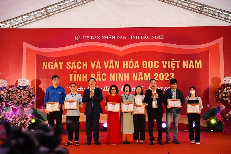Gần 2 triệu bản sách trưng bày tại ngày Sách và Văn hóa đọc tỉnh Bắc Ninh