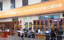 bac giang 4 nam lien dung dau ca nuoc ve cai cach hanh chinh