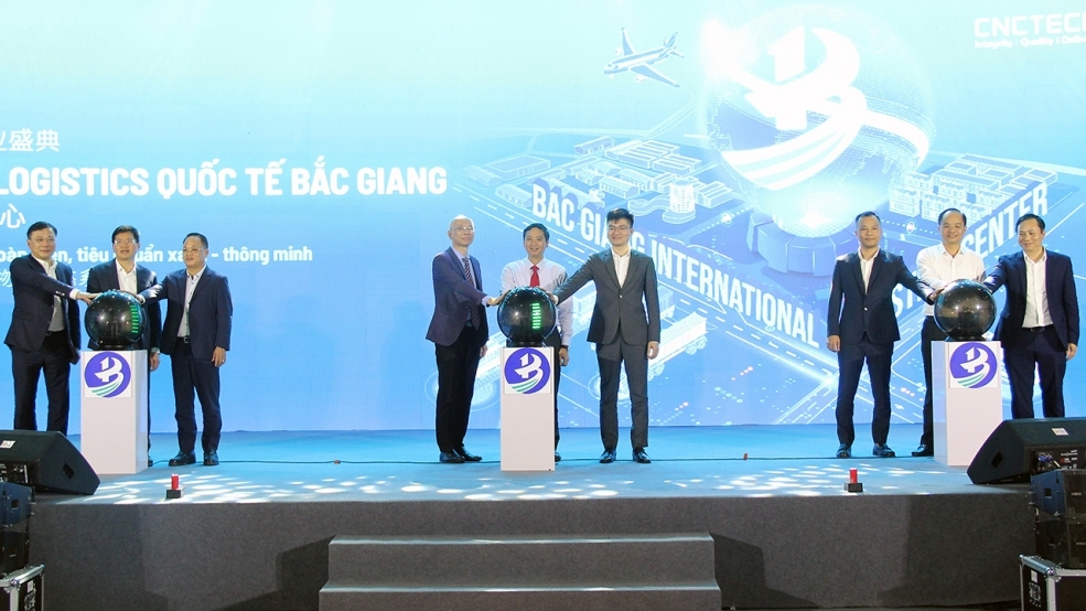 Sắp đưa vào vận hành Trung tâm Logistics Quốc tế Bắc Giang
