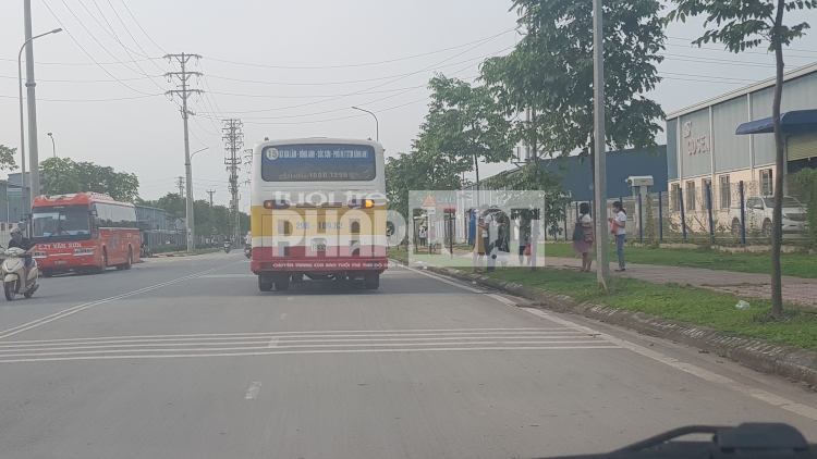 Mở đợt cao điểm xử lý các xe khách, xe buýt chở công nhân tại các KCN ở Bắc Giang