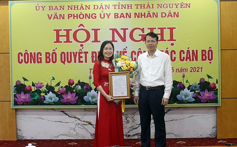 Thái Nguyên: Bổ nhiệm Phó Chánh văn phòng UBND tỉnh