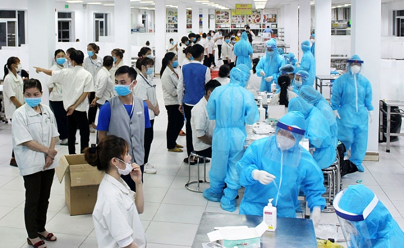 Thái Nguyên: Kiên quyết không để dịch bùng phát trong các khu công nghiệp