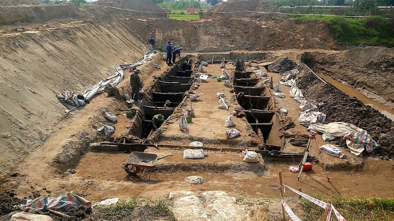 Thuyền cổ tình cờ được phát hiện ở Bắc Ninh có khả năng từ thời Lý, thời Trần