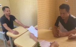 Tạm giữ 2 đối tượng ở Bắc Giang đe doạ, cưỡng đoạt tiền cảnh sát giao thông