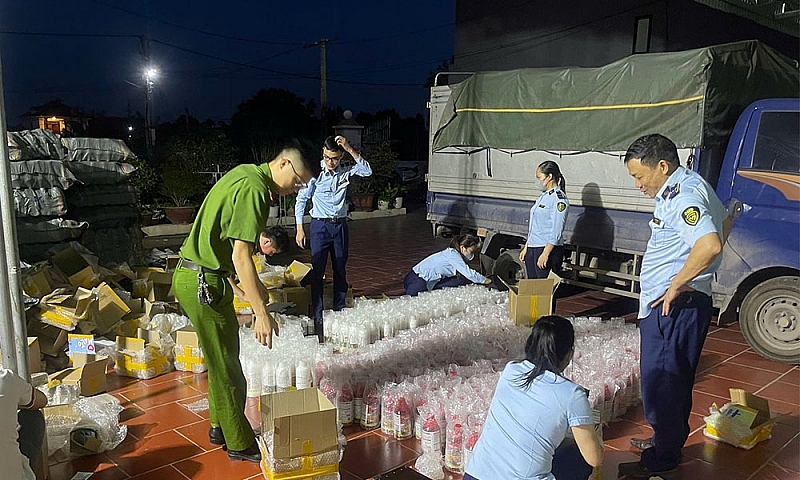 Bắc Giang: Lực lượng Quản lý thị trường xử lý 148 vụ vi phạm trong 4 tháng