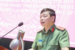 bac giang se sap xep lai cong an cap xa khi sap nhap tinh xa