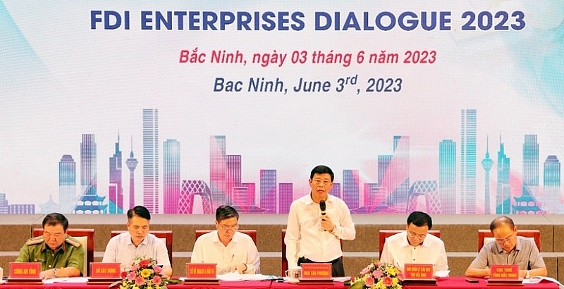 Bắc Ninh đối thoại với hơn 300 doanh nghiệp FDI để tháo gỡ khó khăn