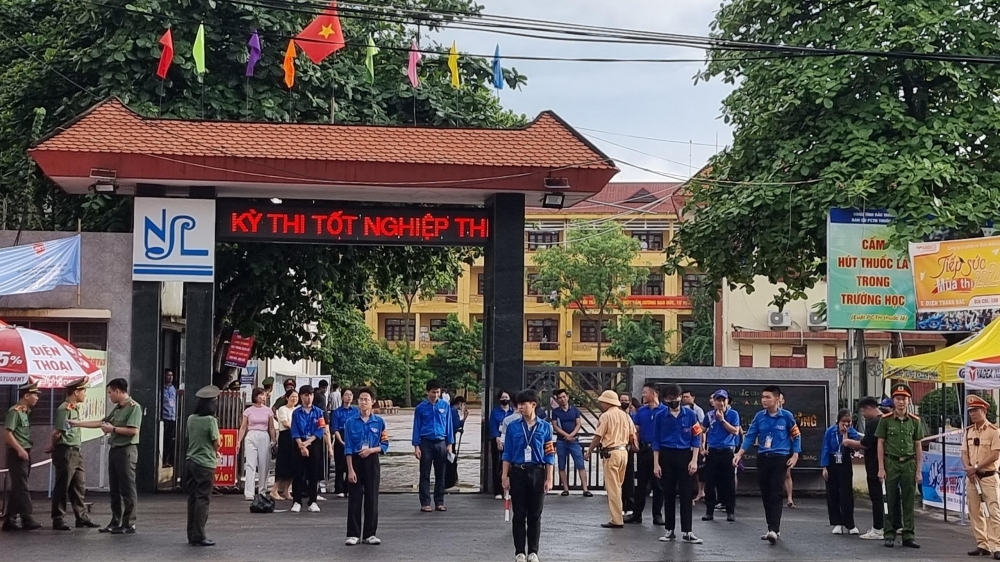Bắc Giang: Không có thí sinh nào vi phạm quy chế thi