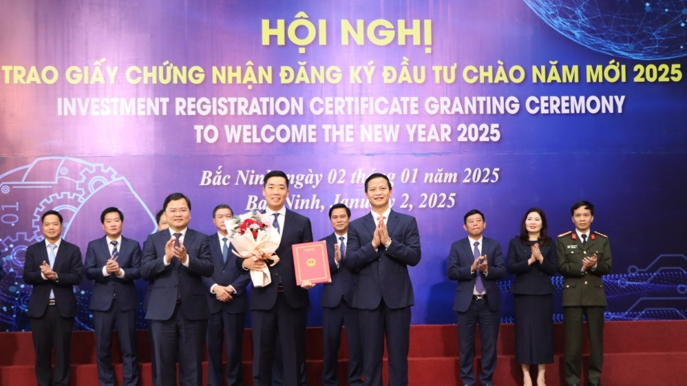 Bắc Ninh thu hút gần 2,8 tỷ USD vốn FDI trong 180 ngày