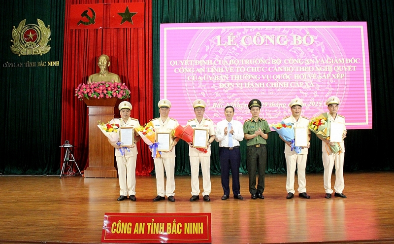 Công an tỉnh Bắc Ninh mới có Giám đốc và 5 Phó Giám đốc