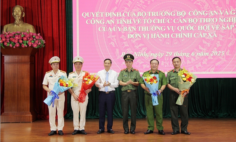 Công an tỉnh Bắc Ninh mới có Giám đốc và 5 Phó Giám đốc