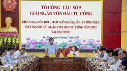 Bắc Ninh cần đẩy mạnh giải ngân vốn đầu tư công năm 2022
