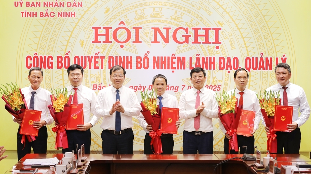 Tỉnh Bắc Ninh bổ nhiệm lãnh đạo các sở, ngành