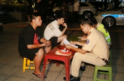 cong an bac ninh thu giu hang tram xe vi pham giao thong sau 2 ngay ra quan