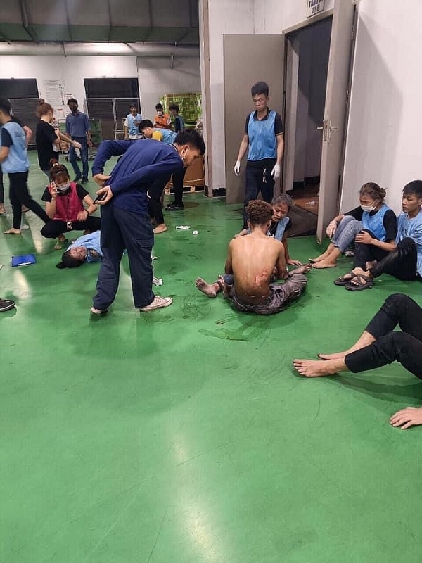 Bắc Ninh: Nổ đường ống dẫn Công ty Seojin Auto khiến 34 công nhân bị thương