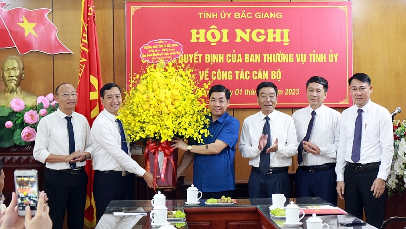 Bổ nhiệm ông Nguyễn Việt Oanh làm Trưởng Ban Tuyên giáo Tỉnh uỷ Bắc Giang