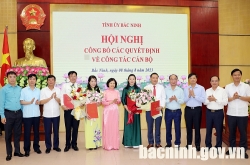 Bắc Ninh điều động, bổ nhiệm nhiều cán bộ chủ chốt
