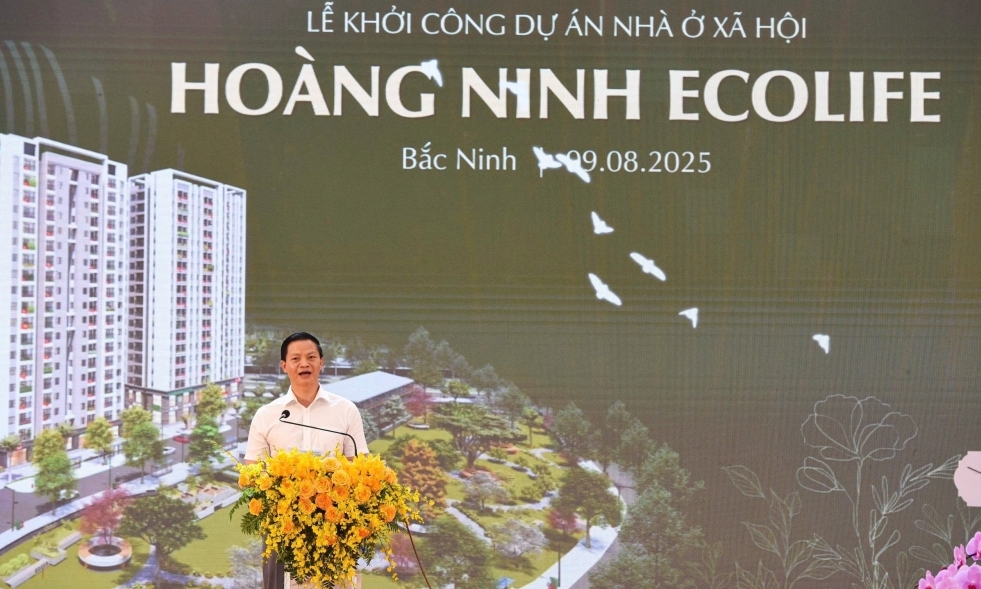 Bắc Ninh: Dự án nhà ở xã hội Hoàng Ninh Ecolife có 870 căn hộ