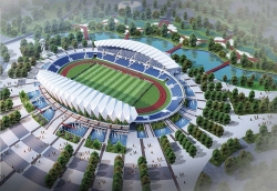 Đầu tư 309 tỷ đồng xây dựng Sân vận động Thái Nguyên