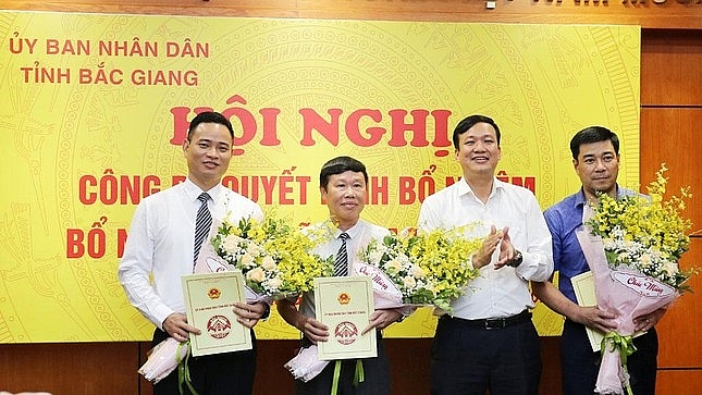 Bắc Giang bổ nhiệm lãnh đạo cấp Sở