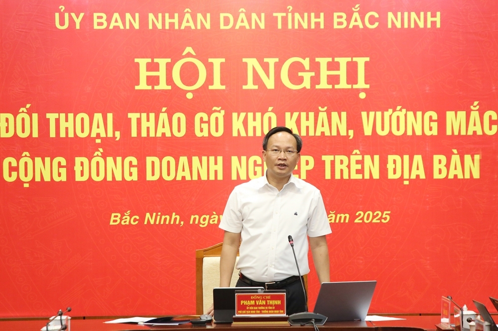 Bắc Ninh đối thoại tháo gỡ khó khăn cho cộng đồng doanh nghiệp