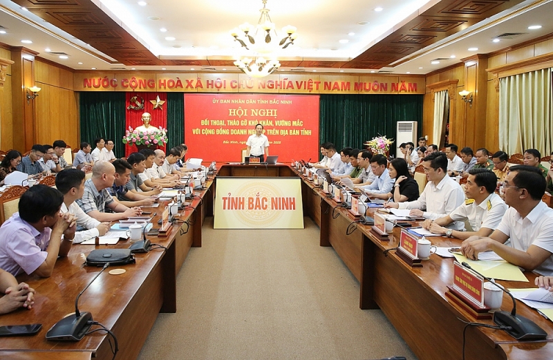 Bắc Ninh đối thoại tháo gỡ khó khăn cho cộng đồng doanh nghiệp