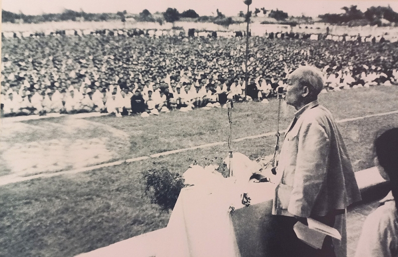 Chủ tịch nước dự khởi công dự án tu bổ Di tích lịch sử cấp quốc gia khán đài B, sân vận động tỉnh Bắc Giang