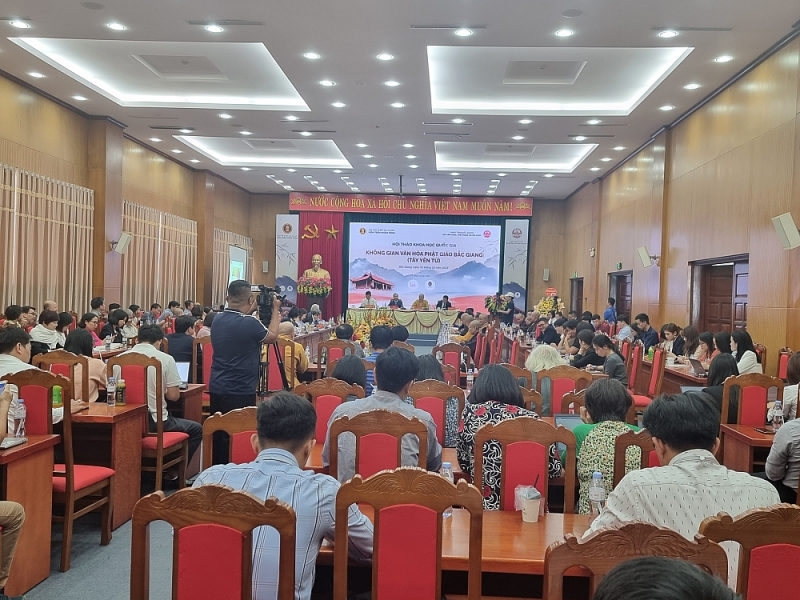 Hội thảo cấp quốc gia “Không gian văn hóa Phật giáo Bắc Giang - Tây Yên Tử”