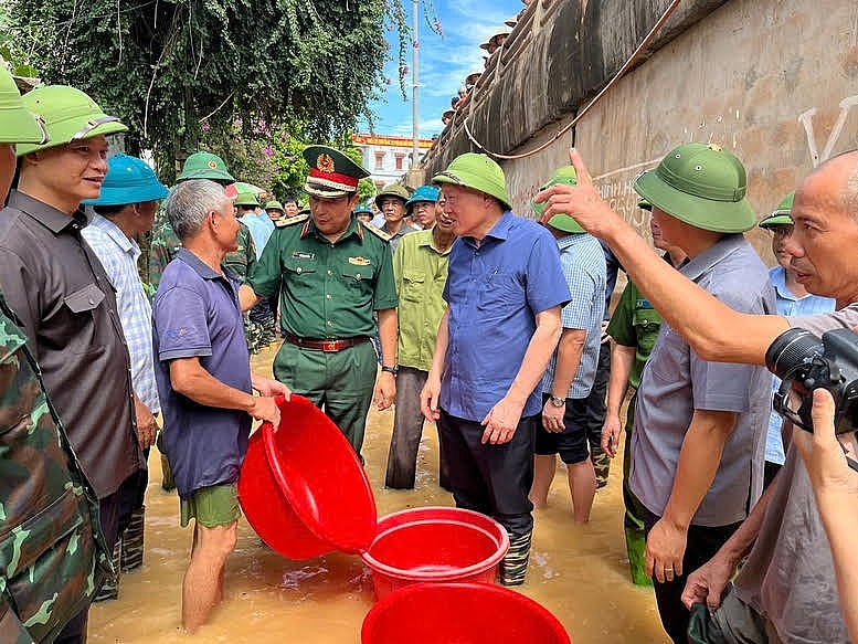 Bắc Ninh: Nước sông Cầu, sông Thương và sông Lục Nam đang dâng cao